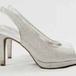 jcpenney silver shoes